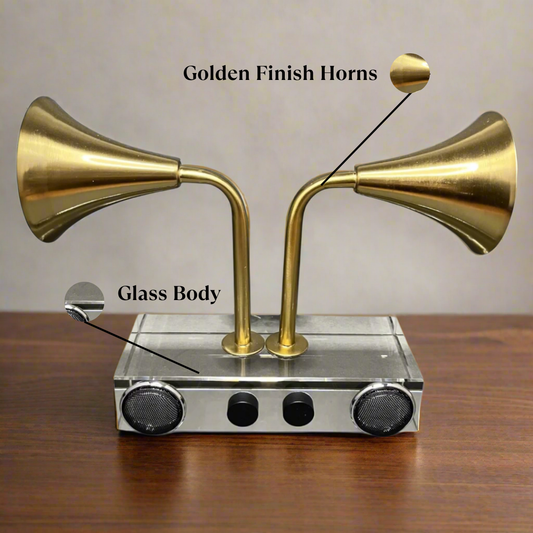 Retro Gramophone Horn Décor