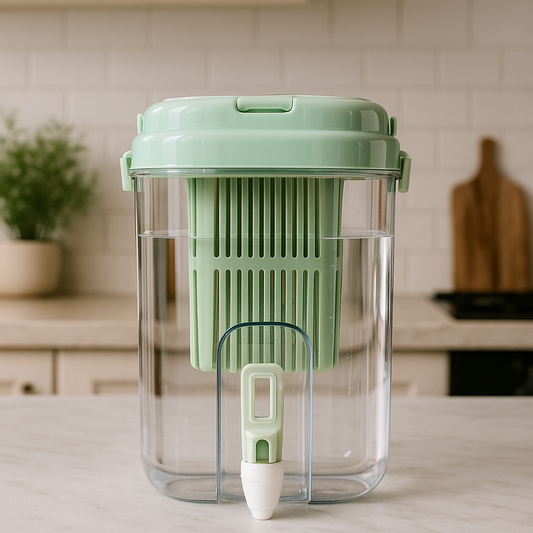 Clear Beverage Dispenser