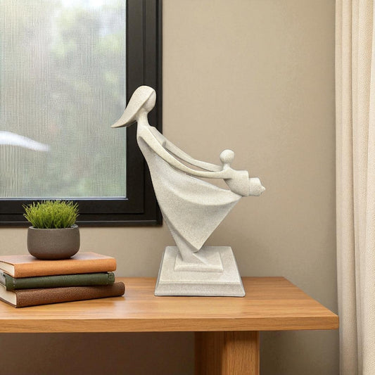 Mother and Daughter Sculpture