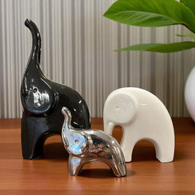 Modern Elephant Decor Set