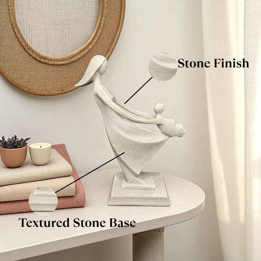 Mother and Daughter Sculpture