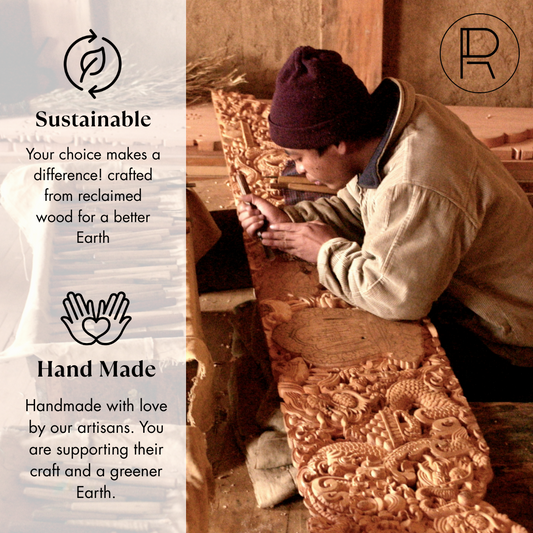 Triabal Wall Art - Red