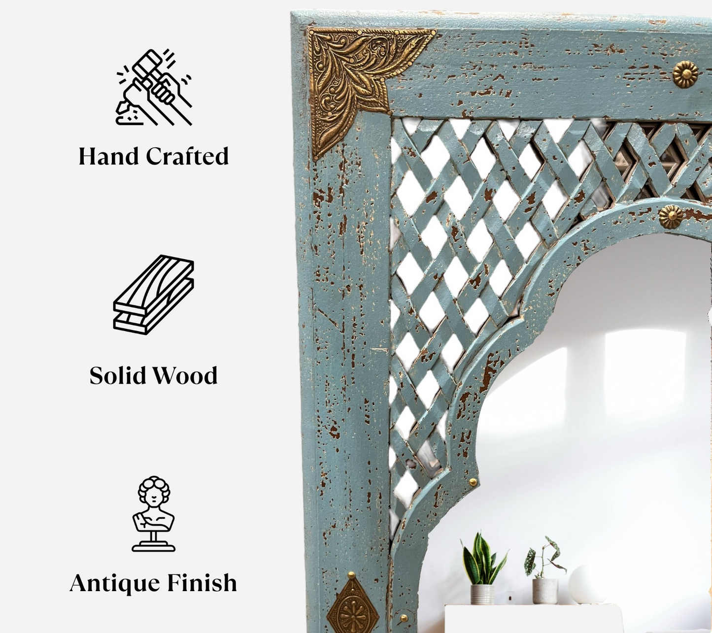 Jaipur Jali Vintage Mirror