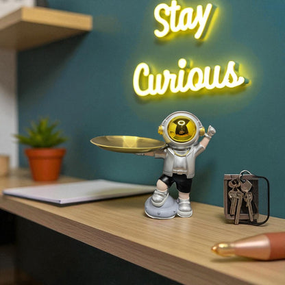 Astronaut Figurine Tray
