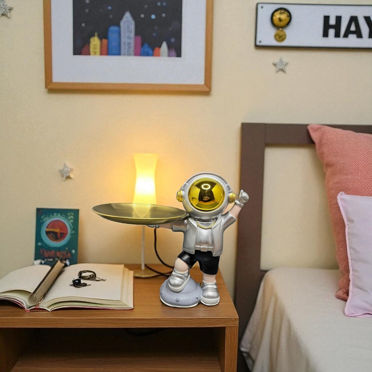 Astronaut Figurine Tray