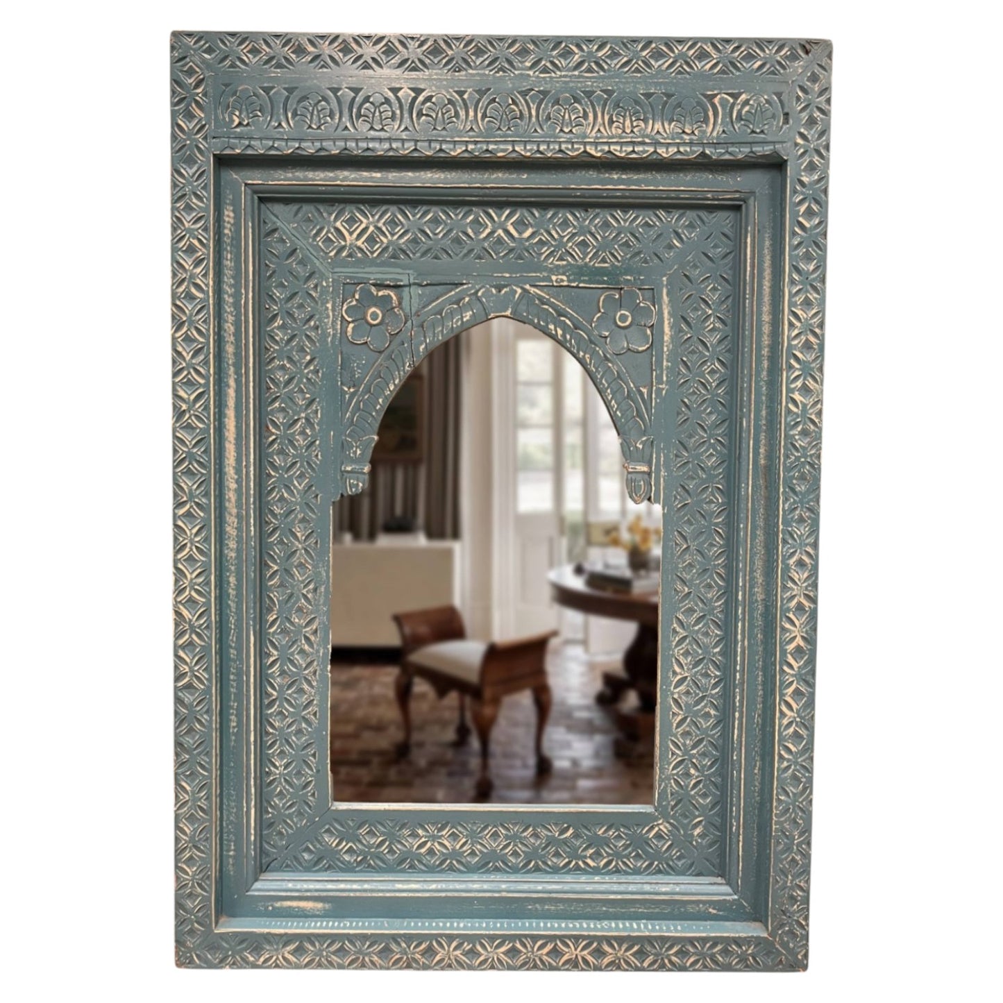 Mehr Blue Arch Mirror