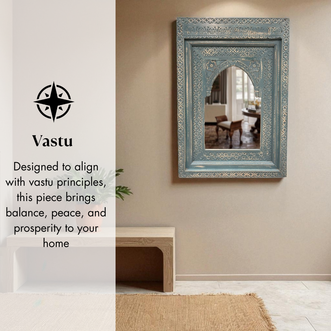 Mehr Blue Arch Mirror