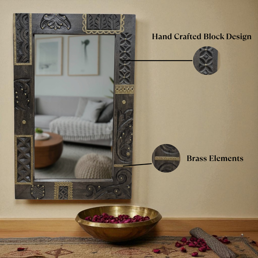 Heritage Noir Mirror
