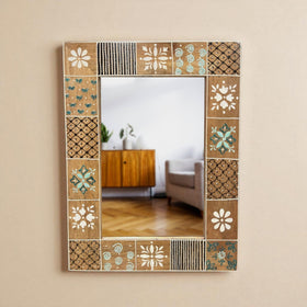 Aakar Hand Painted Mirror