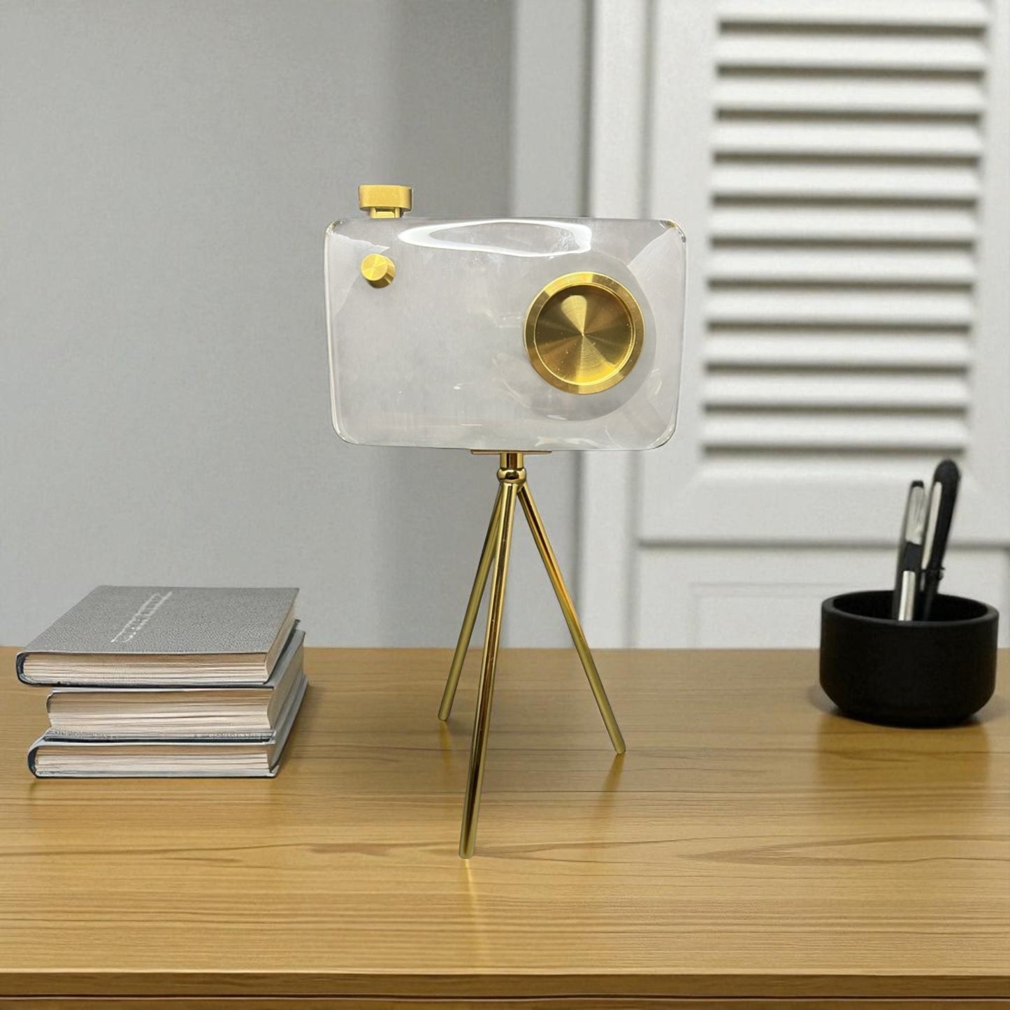 Modern Camera Sculpture