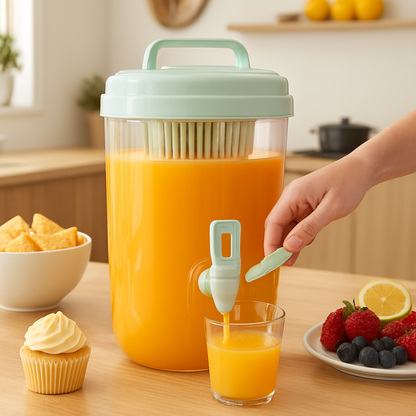 Clear Beverage Dispenser