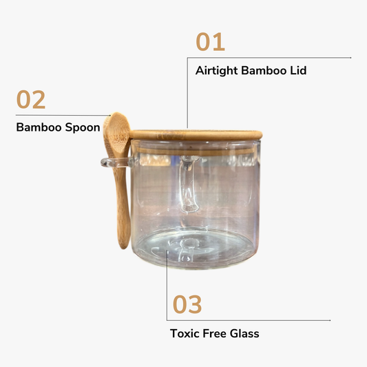 Coco Glass Jar