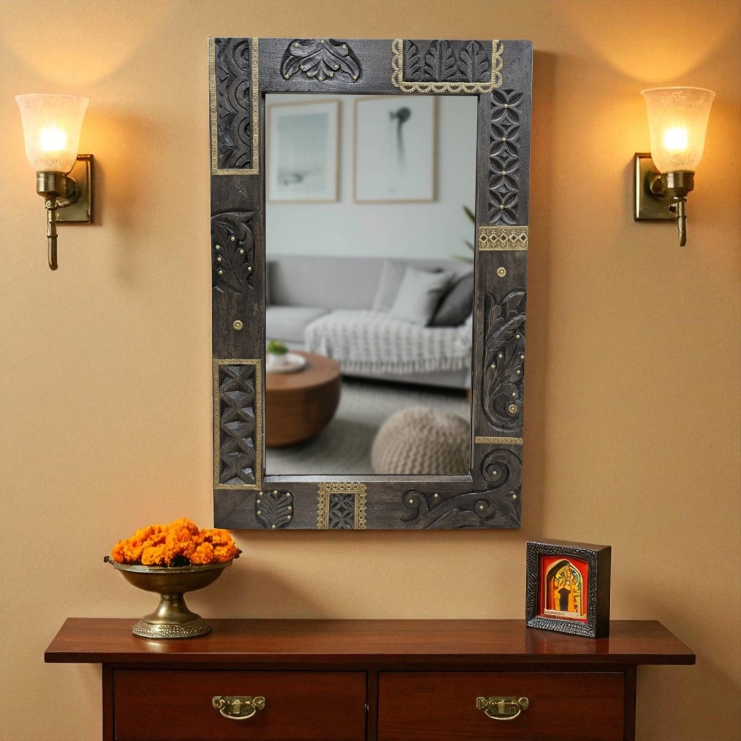Heritage Noir Mirror