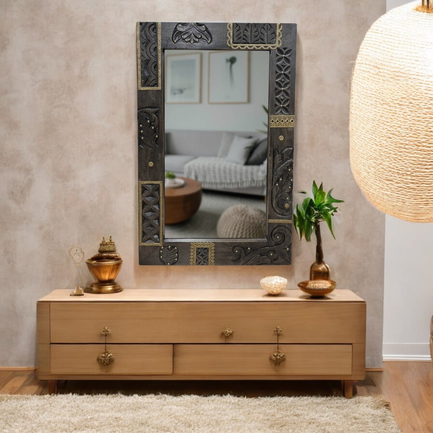 Heritage Noir Mirror