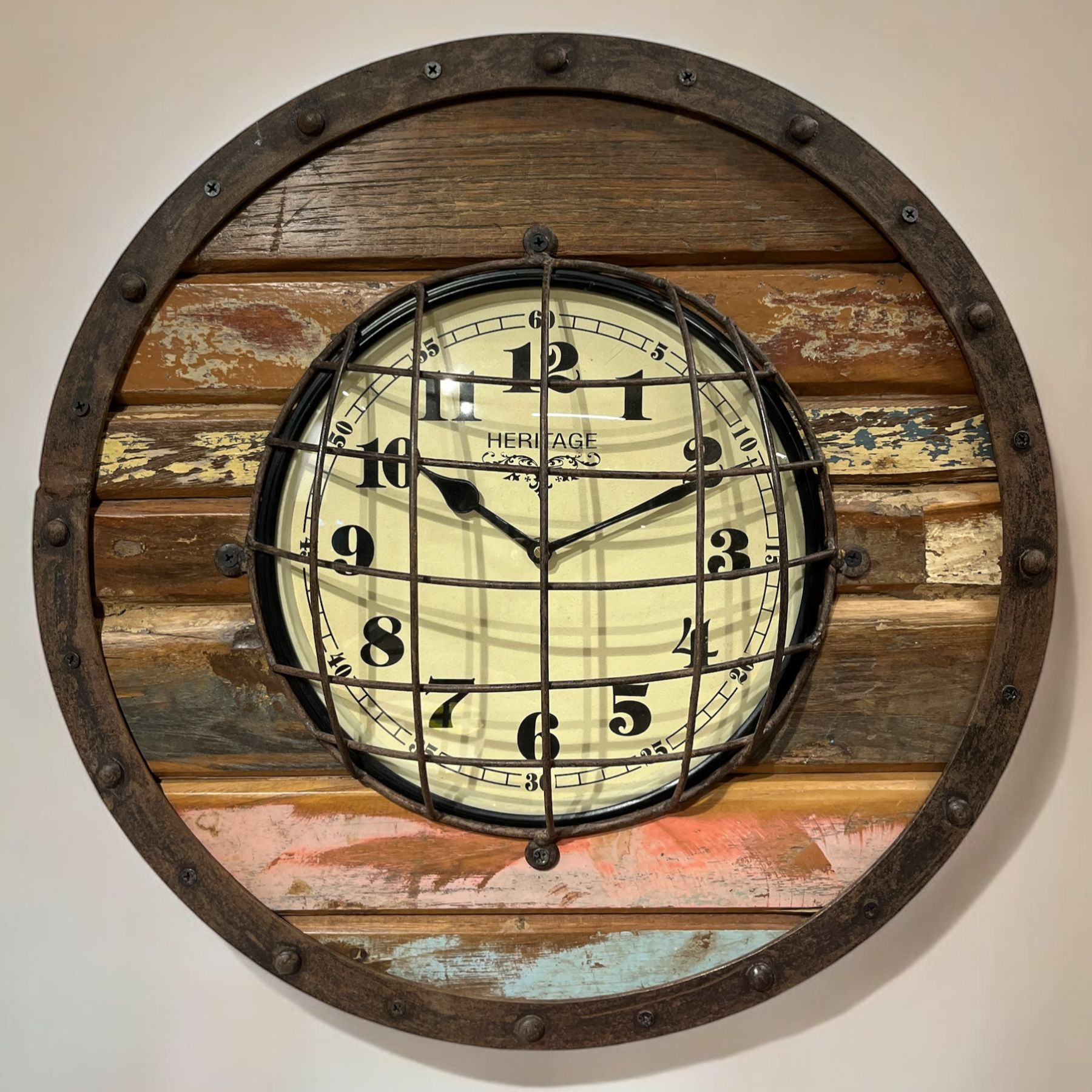 Rustic Wall Clock