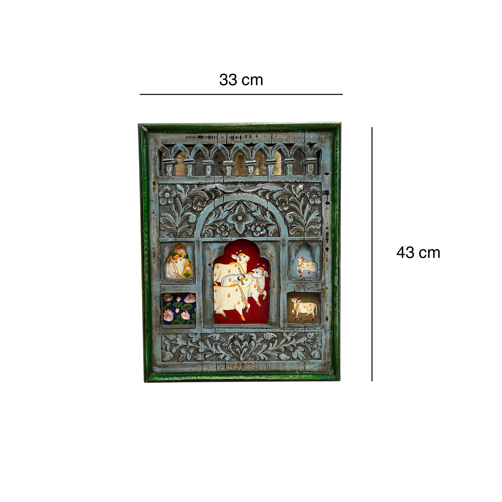 Nandi Wall Frame Blue