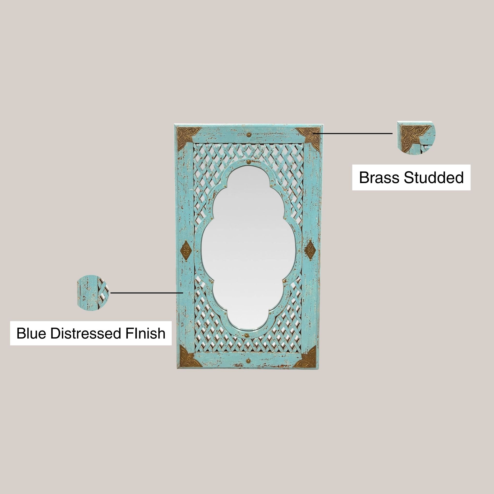 Jaipur Jali Vintage Mirror