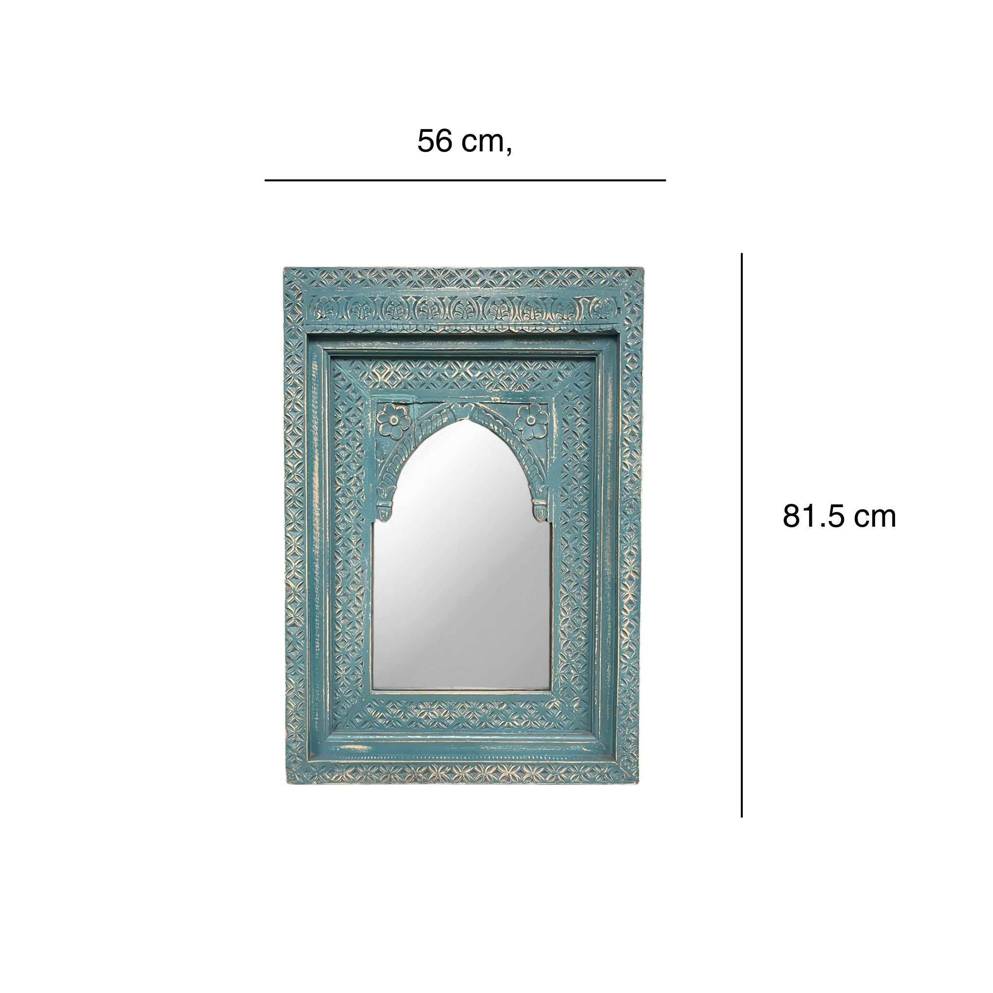 Mehr Blue Arch Mirror