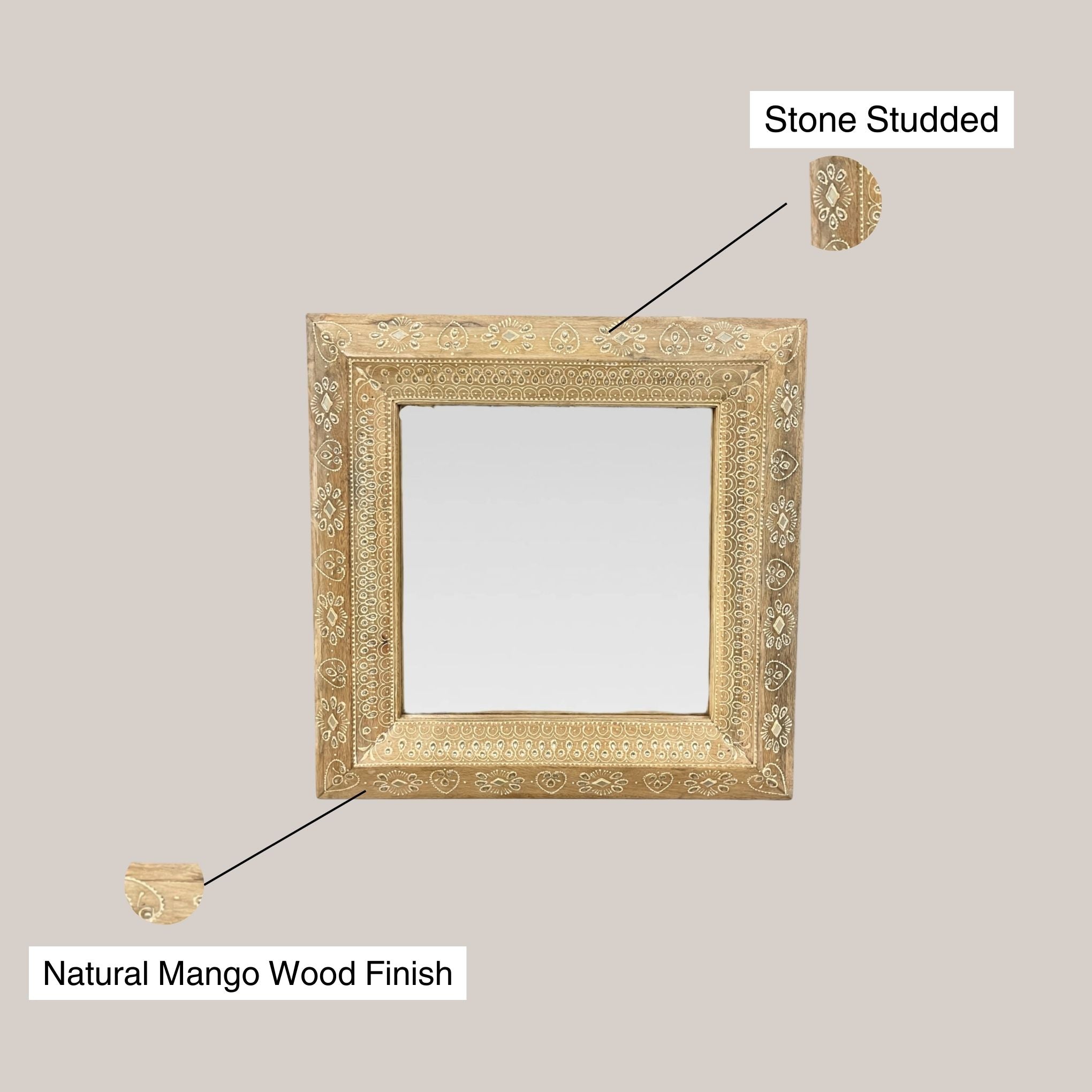 Desert Bloom Mirror
