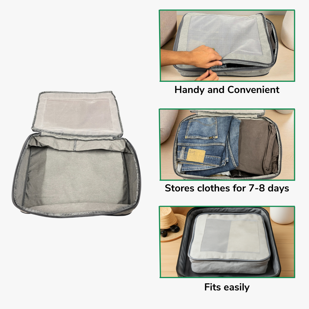 Grey Travel Organizer