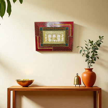 Triabal Wall Art - Red