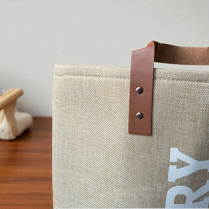 Jute Laundry Bag