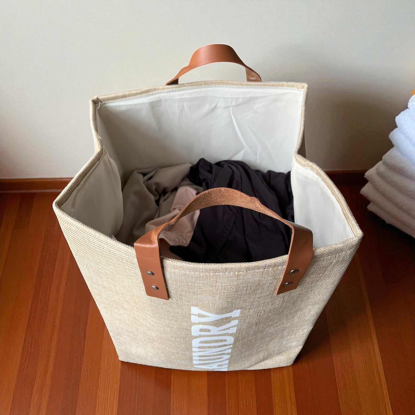 Jute Laundry Bag