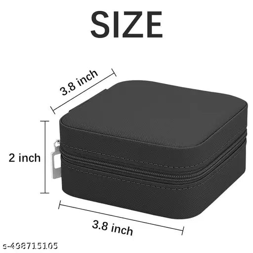 Leather jewellery box
