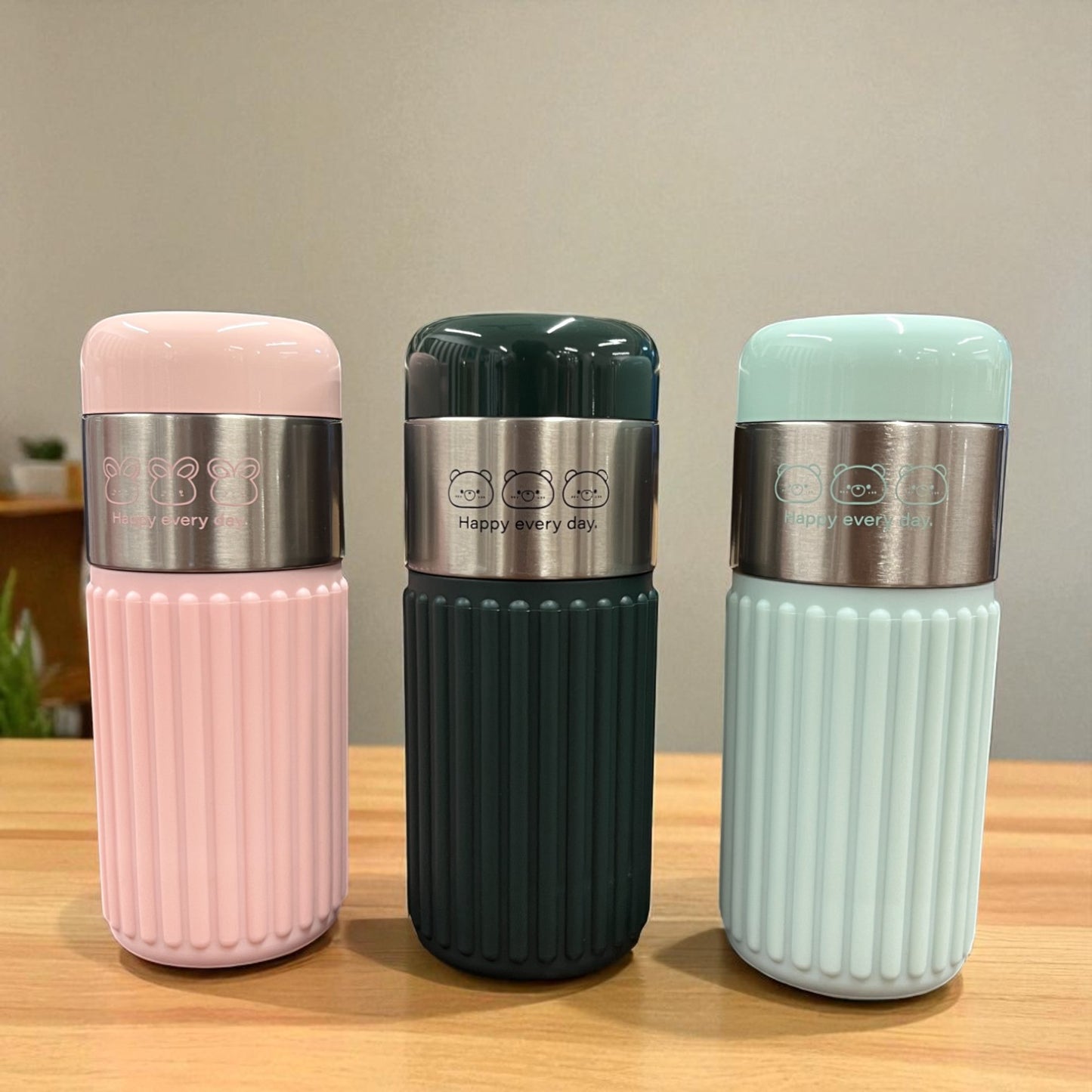 Happy Every Day Thermal Bottle
