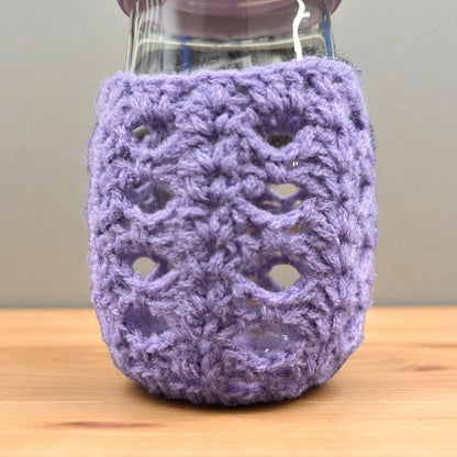 Crochet Glass Jar