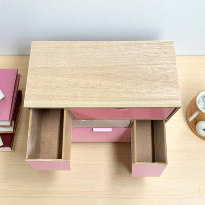 Wooden Multi-Drawer Storage Box