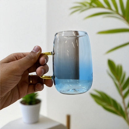Gradient Glass Mug Set