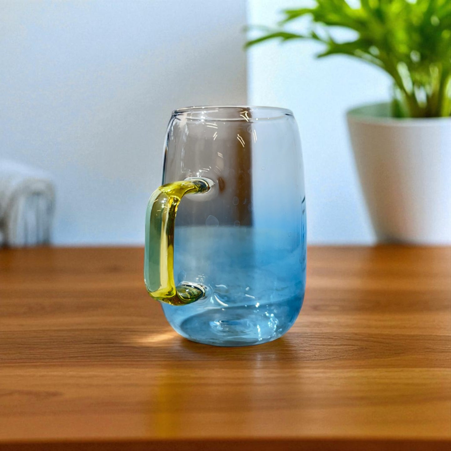 Gradient Glass Mug Set