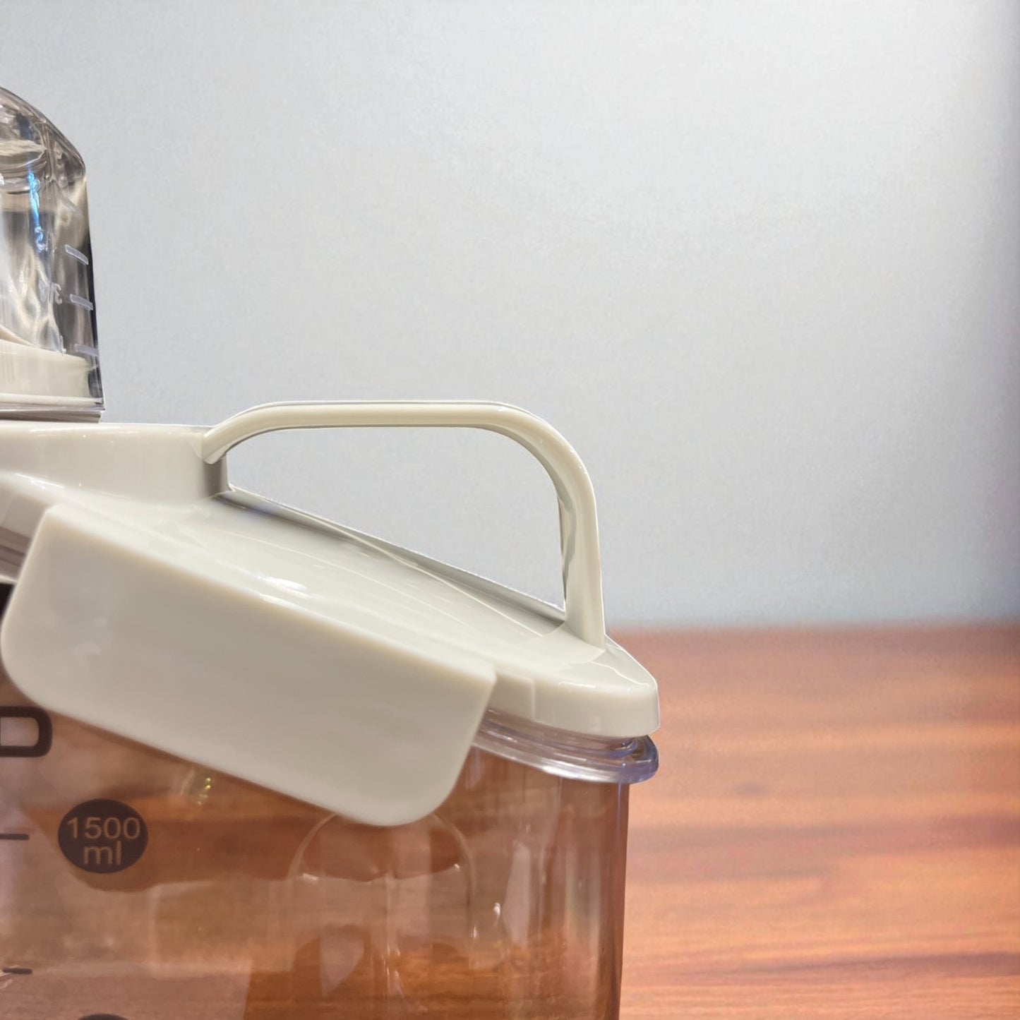 Food storage container with spout lid