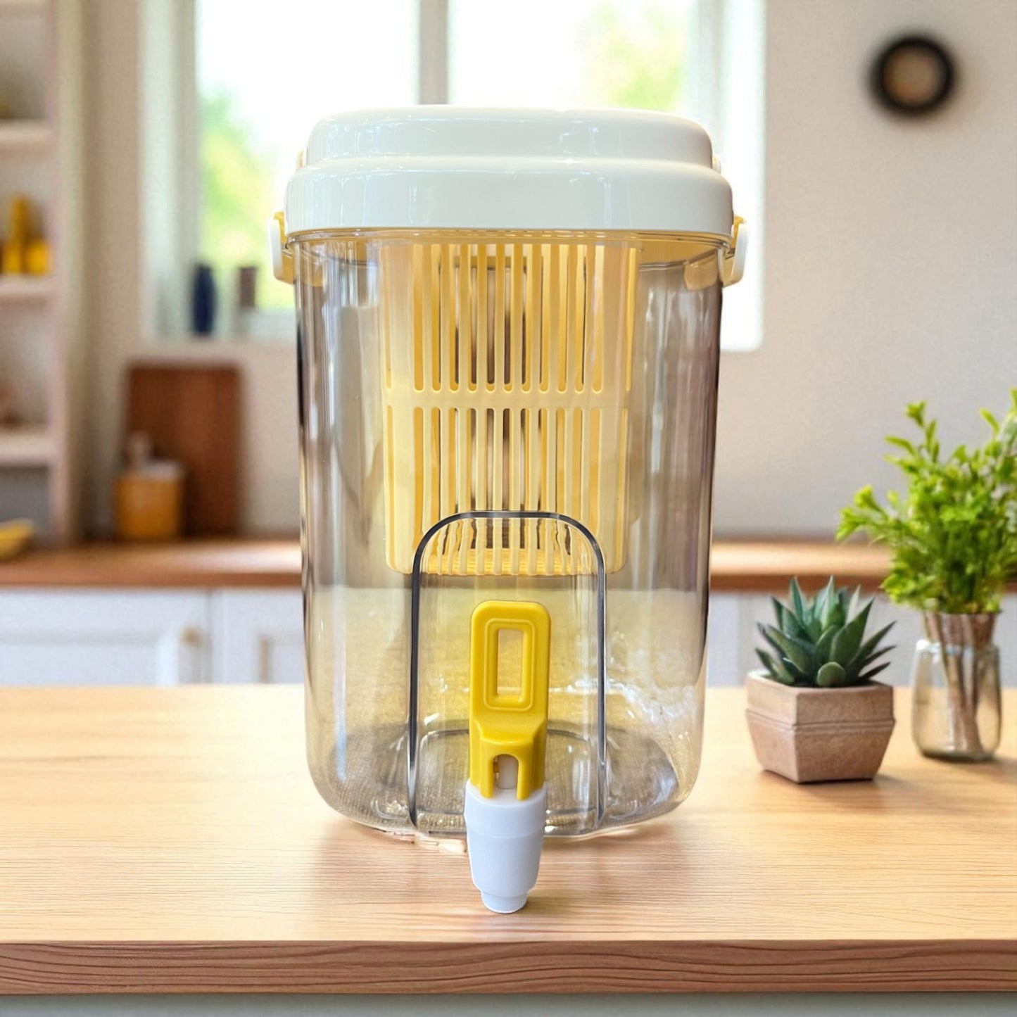 Clear Beverage Dispenser