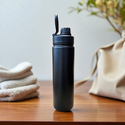 Sporty Stainless Steel Bottle