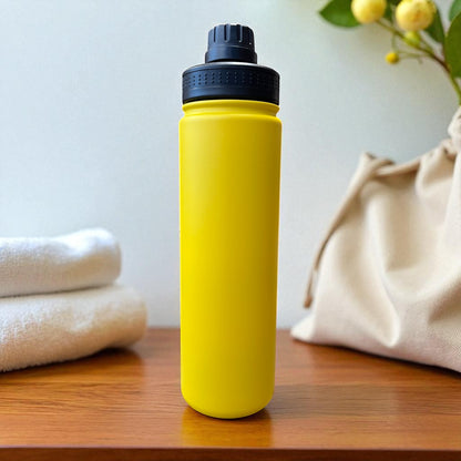 Sporty Stainless Steel Bottle