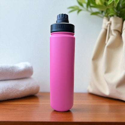 Sporty Stainless Steel Bottle