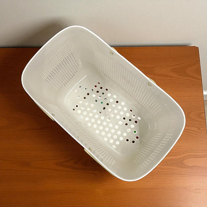Multipurpose Vented Basket - Plastic Handle