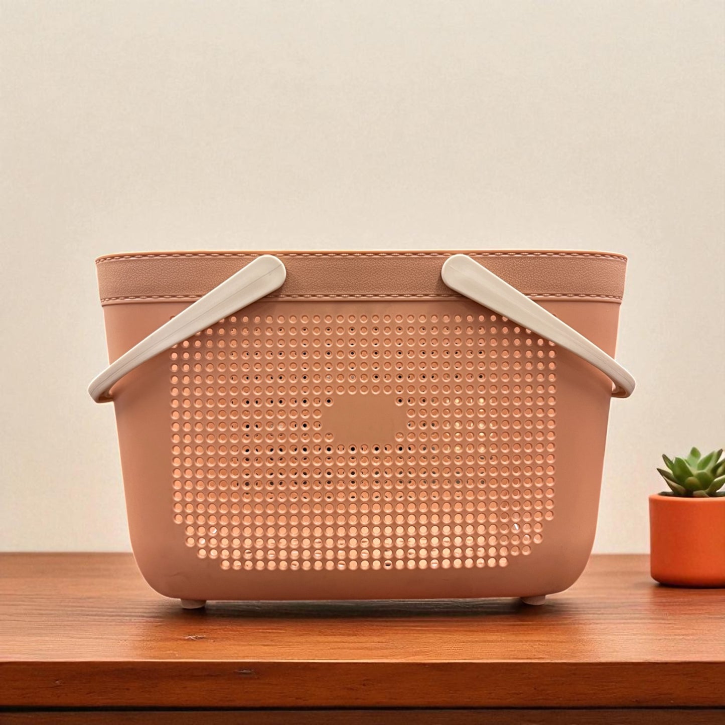 Multipurpose Vented Basket - Plastic Handle