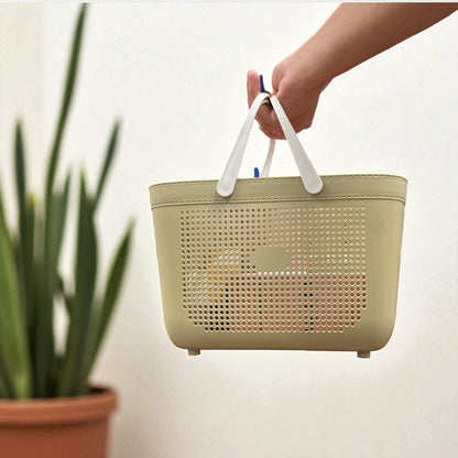 Multipurpose Vented Basket - Plastic Handle