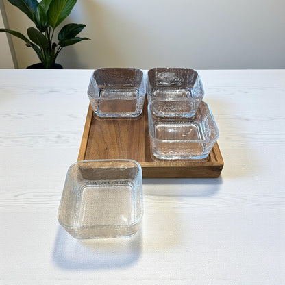 Wooden Tray Set