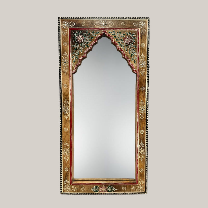 Arch Hand Painted Wall Mirror
