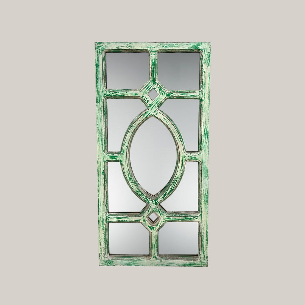 Green Jaali Mirror