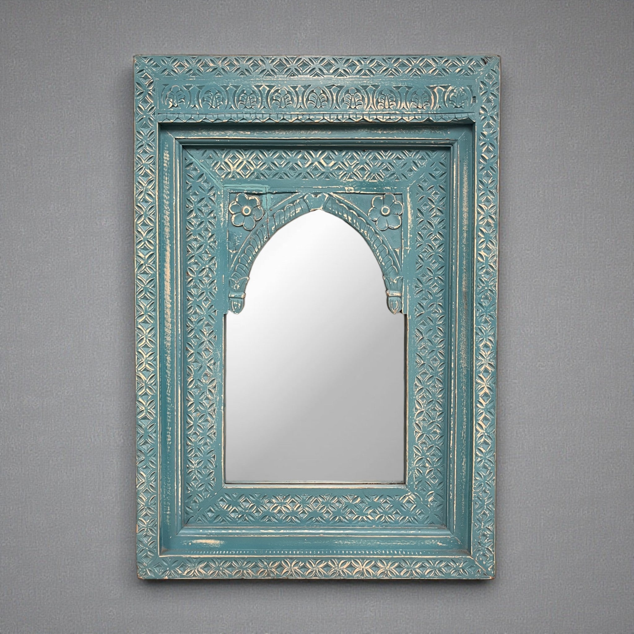 Mehr Blue Arch Mirror
