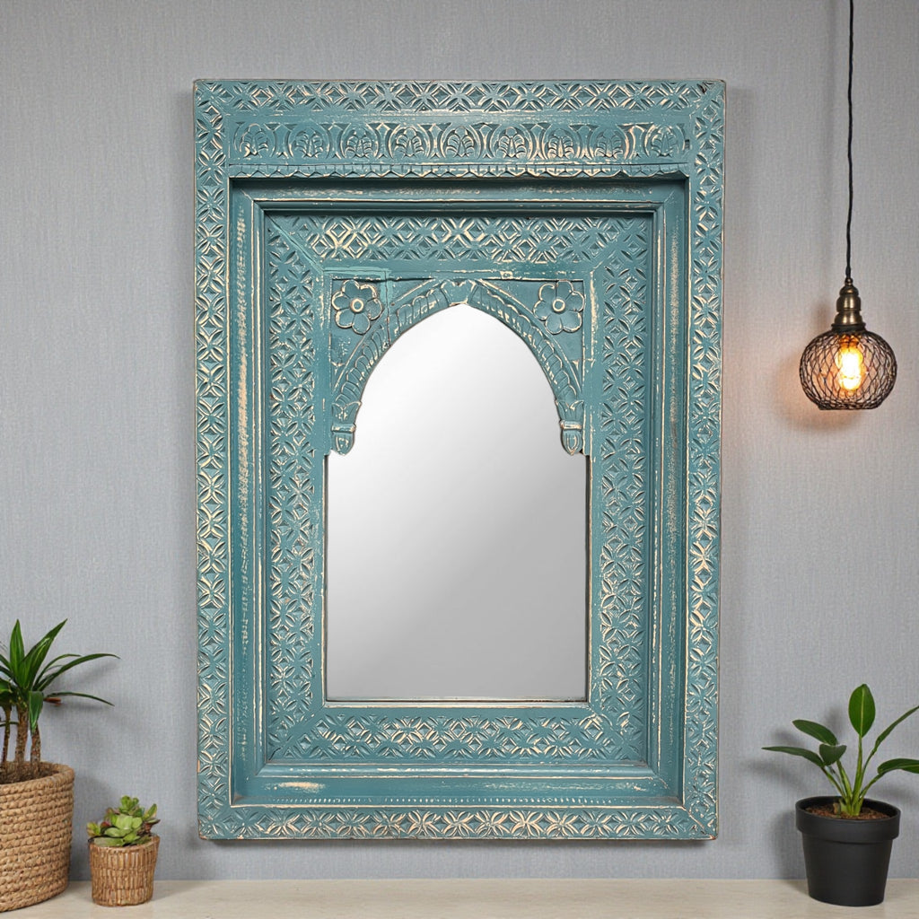 Mehr Blue Arch Mirror
