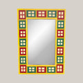 Yellow Mosaic Mirror