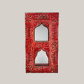 Small Jharokha Mirror (Red)