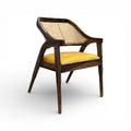 Yellow Rattan Chair