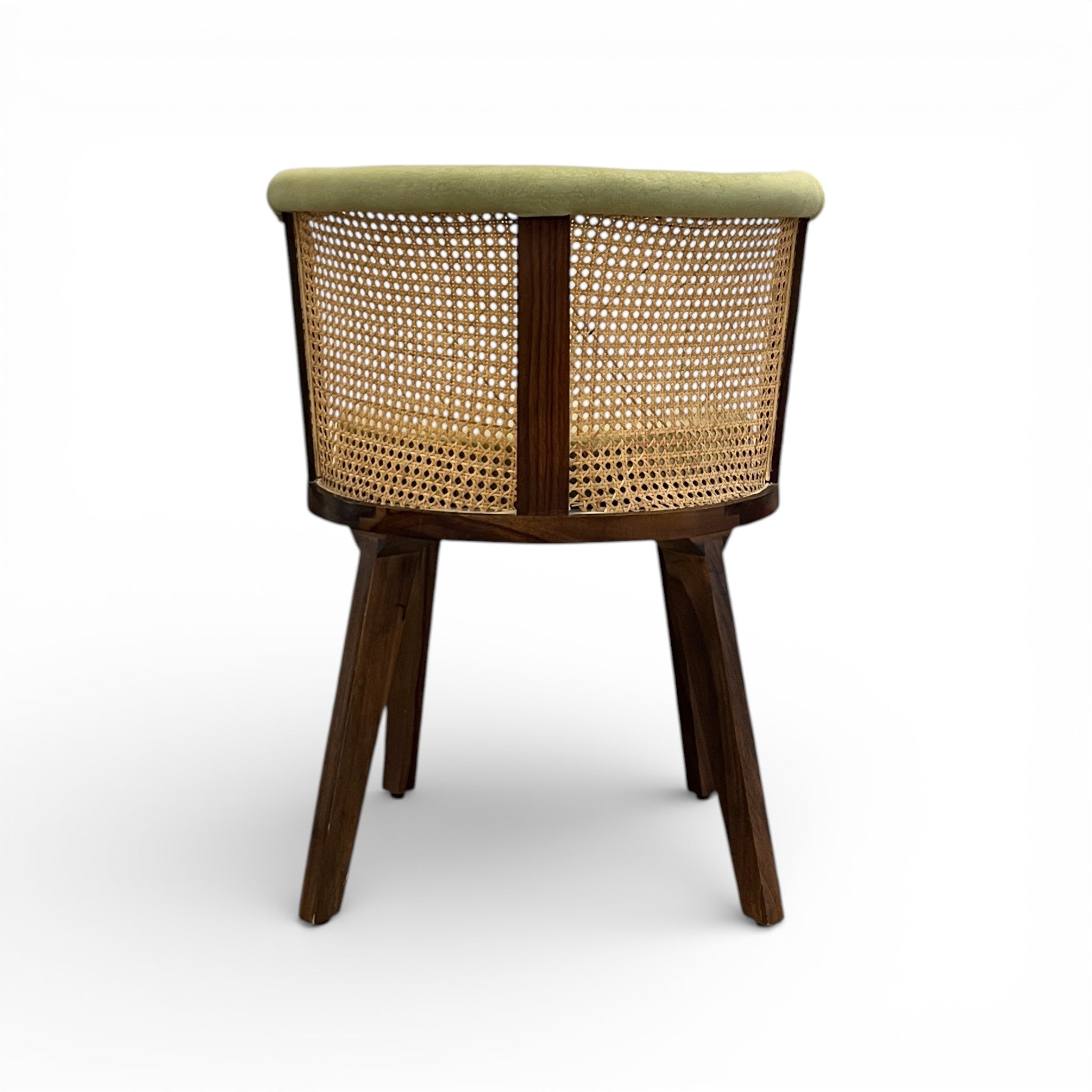 Pista Green Rattan Chair
